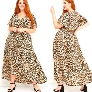 Beauticurve X Lane Bryant animal print Hi-Lo size 18